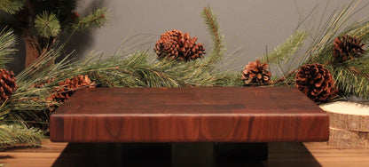 Welcome Home - Signature Walnut with Maple Inlay End-Grain Board